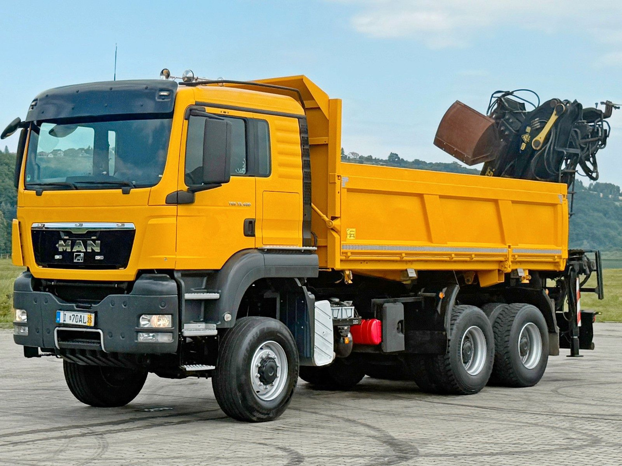 MAN TGS 33.480*KIPPER 5,10m * EPSILON E165Z76* 6x6 MAN TGS 33.480*KIPPER 5,10m * EPSILON E165Z76* 6x6 - Caminhão grua, Caminhão basculante: foto 4 MAN TGS 33.480*KIPPER 5,10m * EPSILON E165Z76* 6x6 MAN TGS 33.480*KIPPER 5,10m * EPSILON E165Z76* 6x6 - Caminhão grua, Caminhão basculante: foto 4