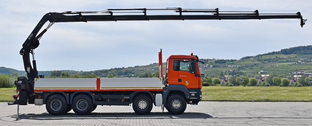 MAN TGS 35.440 * HIAB 211 E-6 HIDUO +FUNK / 8x4 - Caminhão grua, Camião de caixa aberta/ Plataforma: foto 5 MAN TGS 35.440 * HIAB 211 E-6 HIDUO +FUNK / 8x4 - Caminhão grua, Camião de caixa aberta/ Plataforma: foto 5