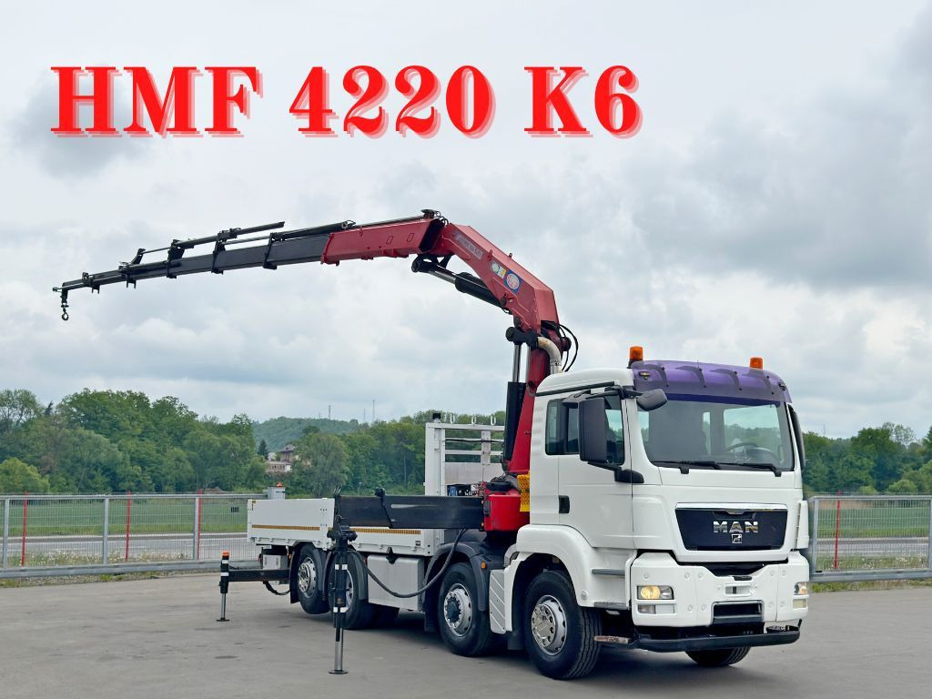 MAN TGS 35.440* KIPPER 6,00m * HMF 4220 K6/FUNK* 8x4 - Caminhão grua: foto 1 MAN TGS 35.440* KIPPER 6,00m * HMF 4220 K6/FUNK* 8x4 - Caminhão grua: foto 1