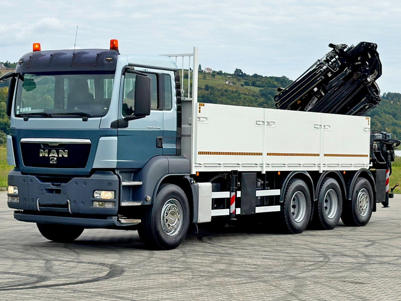 MAN TGS 35.480*HIAB 377 E-5 HIPRO+JIB 70X-3FUNK /8x4 - Caminhão grua: foto 3 MAN TGS 35.480*HIAB 377 E-5 HIPRO+JIB 70X-3FUNK /8x4 - Caminhão grua: foto 3