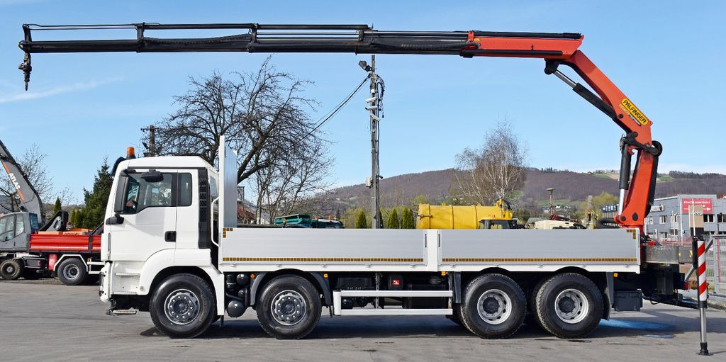 MAN TGS 35.500 * PK 22002 - EH C + FUNK * 8x4 * TOP - Caminhão grua, Camião de caixa aberta/ Plataforma: foto 5 MAN TGS 35.500 * PK 22002 - EH C + FUNK * 8x4 * TOP - Caminhão grua, Camião de caixa aberta/ Plataforma: foto 5
