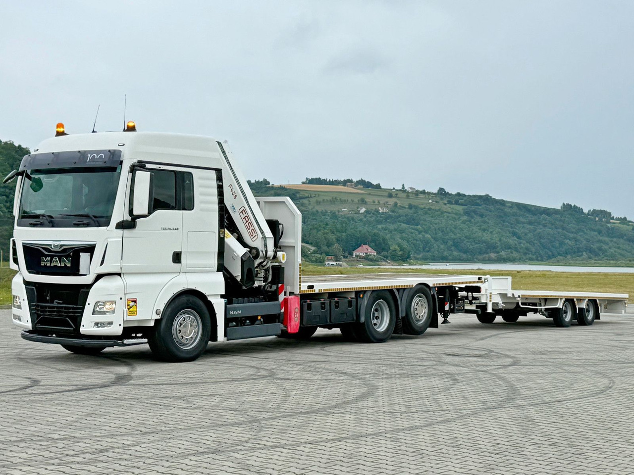 MAN TGX 26.440 * FASSI F455A.2.26E + FUNK + Anhänger - Caminhão grua: foto 3 MAN TGX 26.440 * FASSI F455A.2.26E + FUNK + Anhänger - Caminhão grua: foto 3