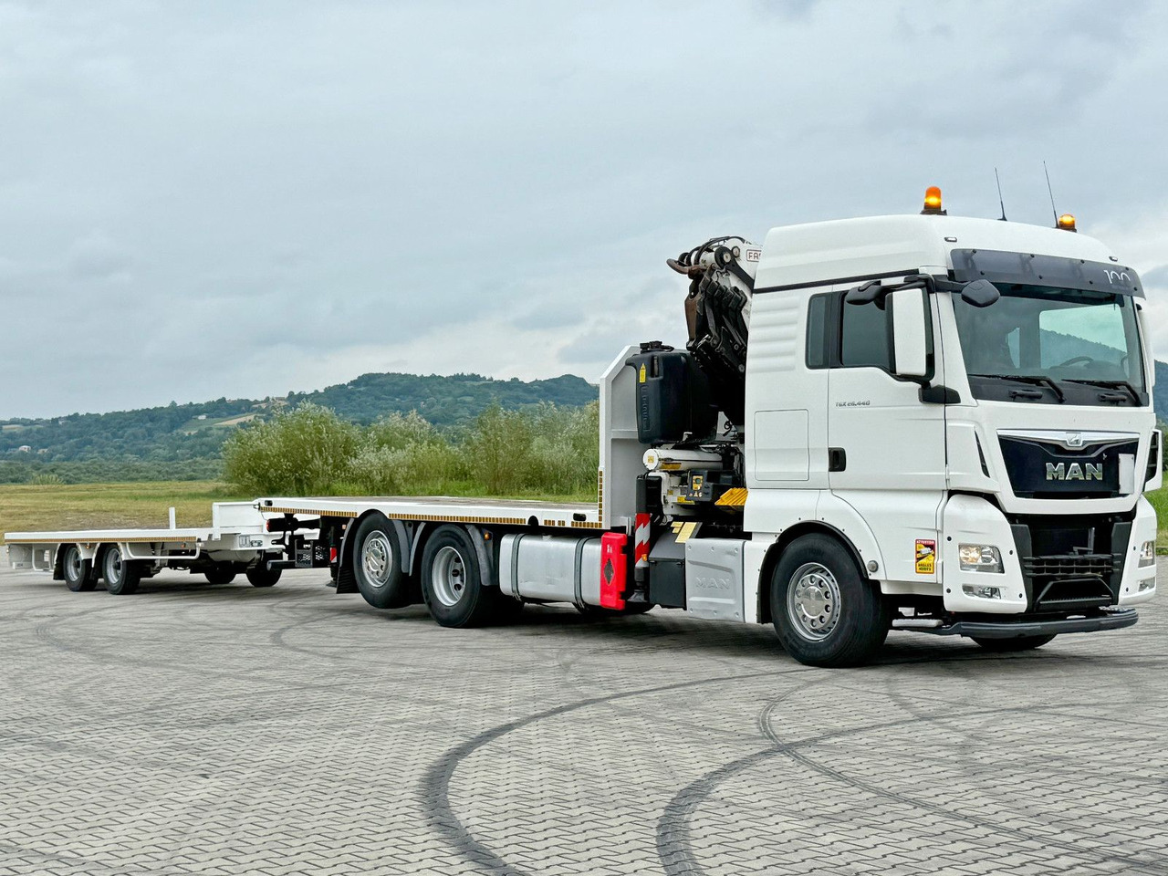 MAN TGX 26.440 * FASSI F455A.2.26E + FUNK + Anhänger - Caminhão grua: foto 4 MAN TGX 26.440 * FASSI F455A.2.26E + FUNK + Anhänger - Caminhão grua: foto 4