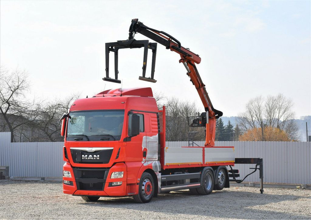 MAN TGX 26.440 Pritsche 6,60 m*TEREX 135.2-A11 - Caminhão grua: foto 2 MAN TGX 26.440 Pritsche 6,60 m*TEREX 135.2-A11 - Caminhão grua: foto 2