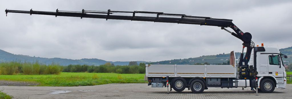 Mercedes-Benz ACTROS 2544 * HIAB 377 E - 8 HIPRO + FUNK* TOP - Caminhão grua, Camião de caixa aberta/ Plataforma: foto 5 Mercedes-Benz ACTROS 2544 * HIAB 377 E - 8 HIPRO + FUNK* TOP - Caminhão grua, Camião de caixa aberta/ Plataforma: foto 5