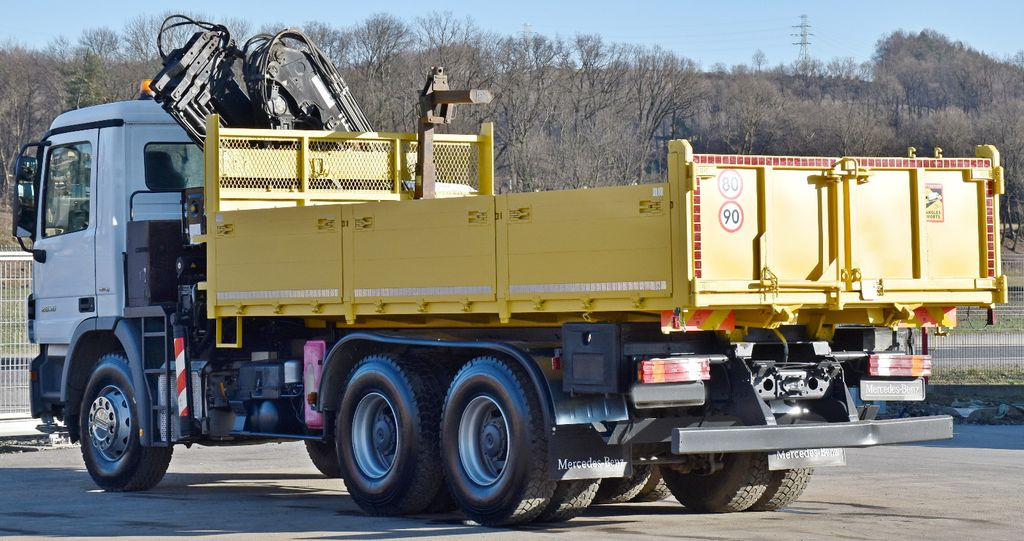 Caminhão grua, Caminhão basculante Mercedes-Benz ACTROS 2636 * TEREX 165.2E - A4 + FUNK/6x4: foto 7