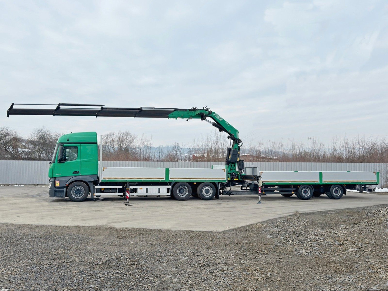 Mercedes-Benz ACTROS 2645 * FASSI F345.24 + FUNK + Anhänger - Caminhão grua: foto 5 Mercedes-Benz ACTROS 2645 * FASSI F345.24 + FUNK + Anhänger - Caminhão grua: foto 5