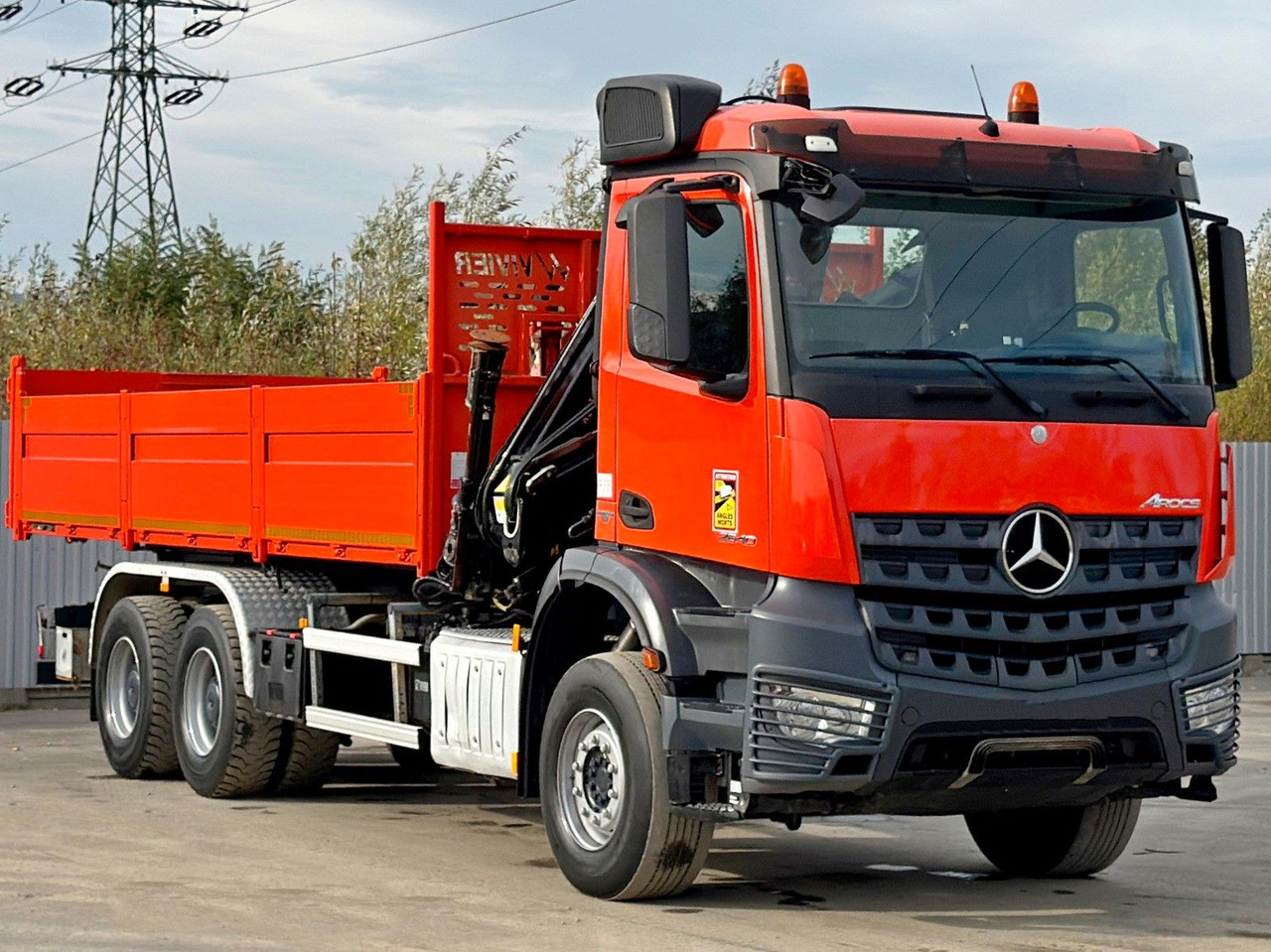 Mercedes-Benz AROCS 2640 *HIAB 144 BS - 3/FUNK  + * 6x4 - Caminhão grua: foto 3 Mercedes-Benz AROCS 2640 *HIAB 144 BS - 3/FUNK  + * 6x4 - Caminhão grua: foto 3