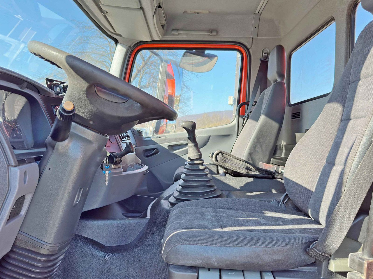 Caminhão basculante, Caminhão grua Mercedes-Benz AXOR 1829 * HIAB 1111 HIDUO + FUNK * TOP * 4x4: foto 8