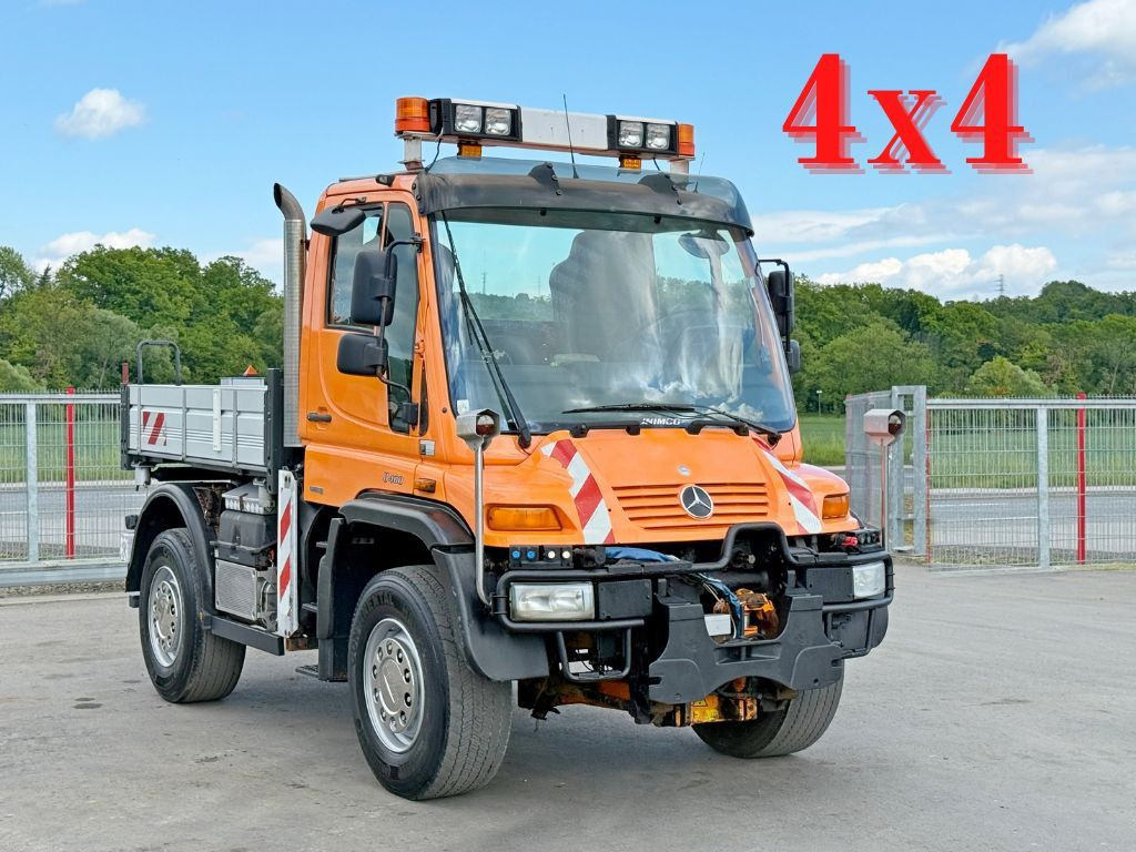 Mercedes-Benz UNIMOG 400 * KIPPER 2,40 * 4x4 * TOPZUSTAND - Caminhão basculante: foto 1 Mercedes-Benz UNIMOG 400 * KIPPER 2,40 * 4x4 * TOPZUSTAND - Caminhão basculante: foto 1