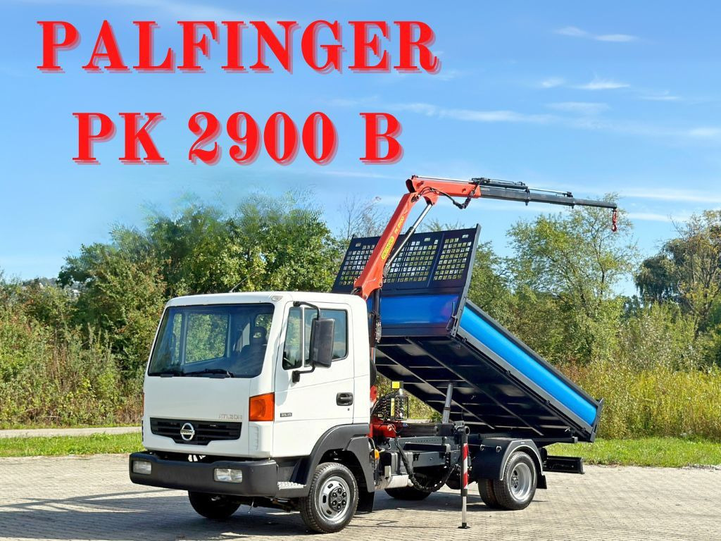 Nissan ATLEON 35.15 + PK 2900 B* TOPZUSTAND - Furgão basculante: foto 1 Nissan ATLEON 35.15 + PK 2900 B* TOPZUSTAND - Furgão basculante: foto 1