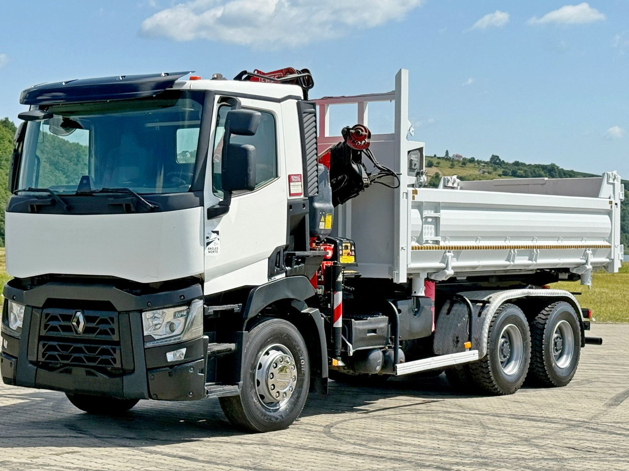 Renault C 430 * FASSI F165A.0.23 + FUNK * 6x4 - Caminhão basculante, Caminhão grua: foto 5 Renault C 430 * FASSI F165A.0.23 + FUNK * 6x4 - Caminhão basculante, Caminhão grua: foto 5