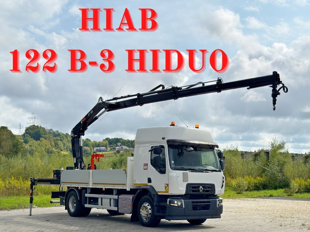 Renault C 430 * HIAB 122 B - 3 HIDUO + FUNK * TOP - Caminhão grua: foto 1 Renault C 430 * HIAB 122 B - 3 HIDUO + FUNK * TOP - Caminhão grua: foto 1