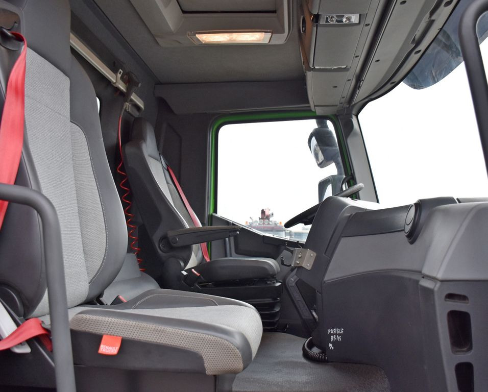 Caminhão polibenne, Caminhão grua Renault C430* ABROLLKIPPER *LIV 170Z 78 * 6x4: foto 12