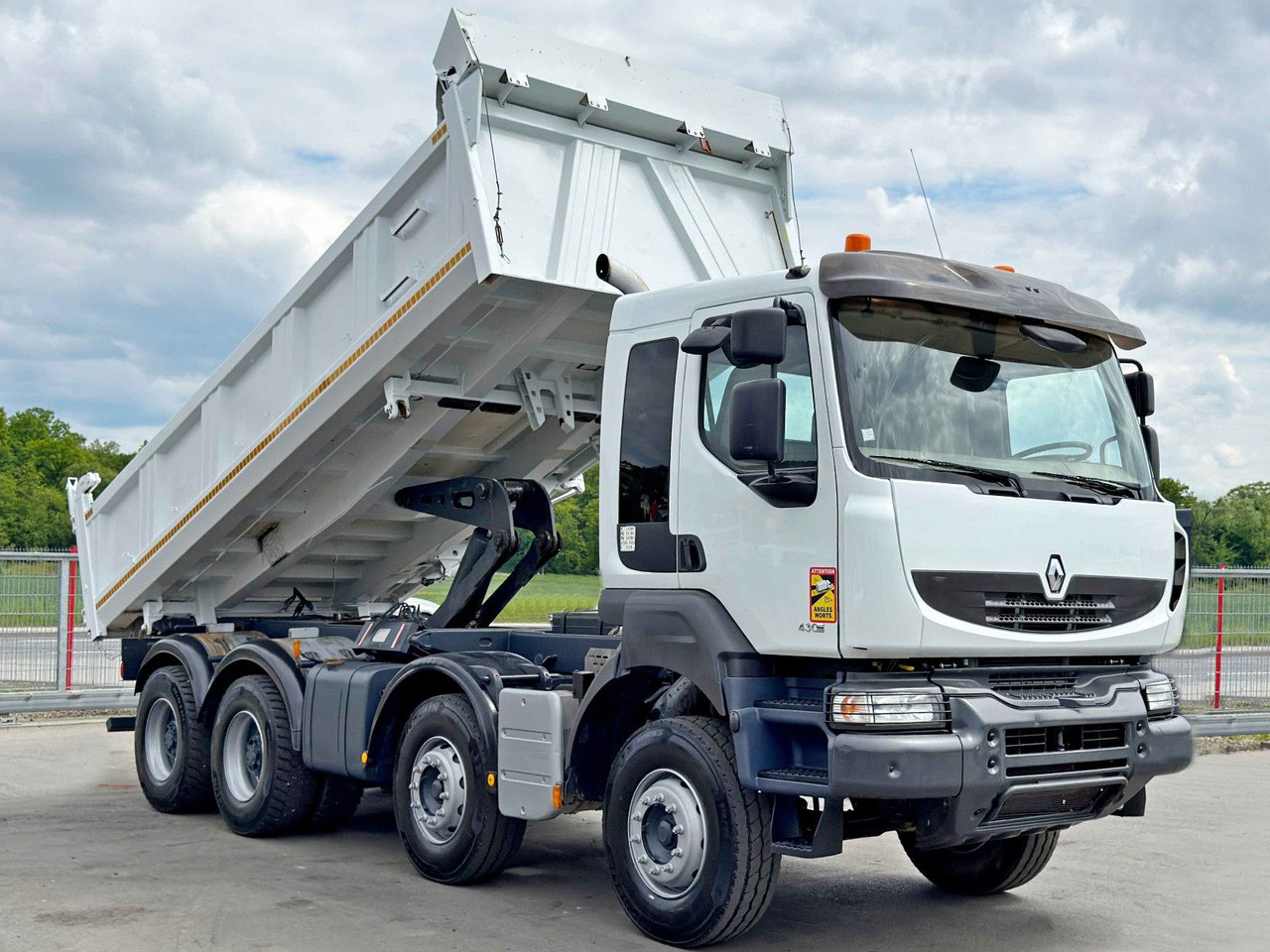 Renault KERAX 430 DXI * KIPPER 6,00 m / 8x4 * TOP - Caminhão basculante, Caminhão grua: foto 3 Renault KERAX 430 DXI * KIPPER 6,00 m / 8x4 * TOP - Caminhão basculante, Caminhão grua: foto 3