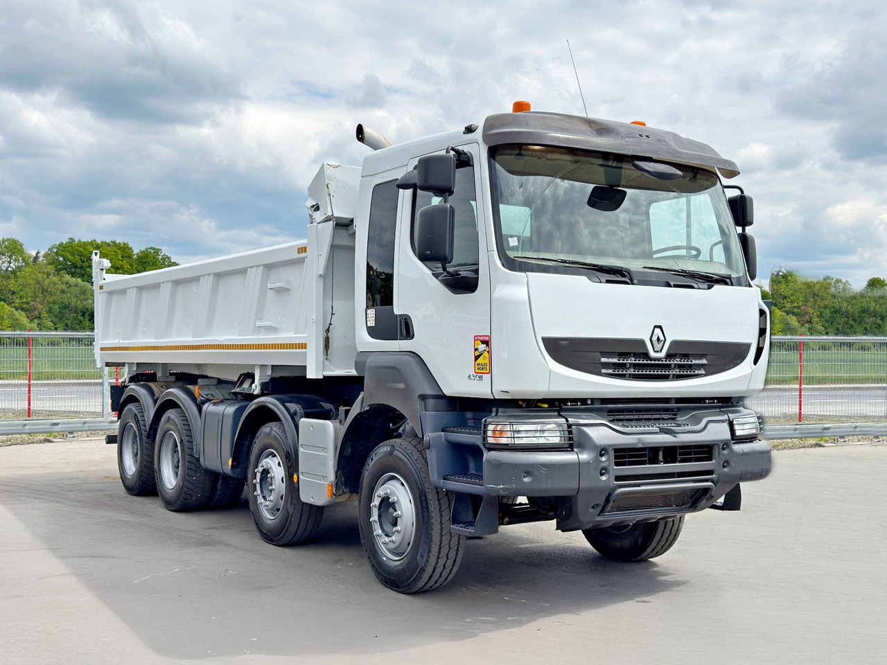 Renault KERAX 430 DXI * KIPPER 6,00 m / 8x4 * TOP - Caminhão basculante, Caminhão grua: foto 1 Renault KERAX 430 DXI * KIPPER 6,00 m / 8x4 * TOP - Caminhão basculante, Caminhão grua: foto 1