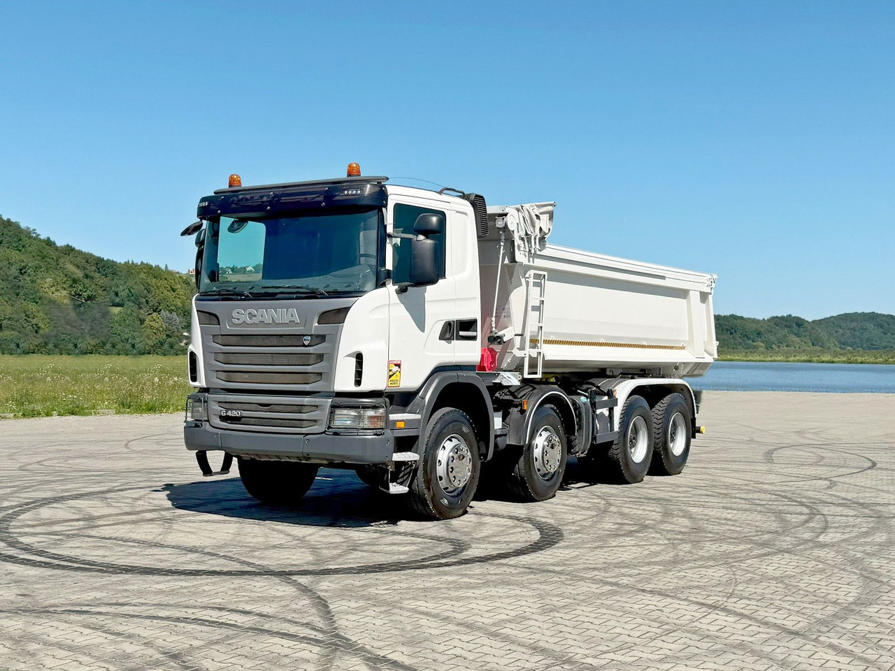 Scania G 420 * KIPPER * 8x4 * TOPZUSTAND - Caminhão basculante: foto 2 Scania G 420 * KIPPER * 8x4 * TOPZUSTAND - Caminhão basculante: foto 2