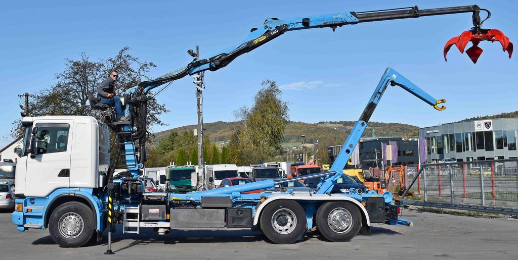 Scania G 440 * Abrollkipper * EPSILON M120Z95TR* TOP Scania G 440 * Abrollkipper * EPSILON M120Z95TR* TOP - Caminhão polibenne: foto 5 Scania G 440 * Abrollkipper * EPSILON M120Z95TR* TOP Scania G 440 * Abrollkipper * EPSILON M120Z95TR* TOP - Caminhão polibenne: foto 5