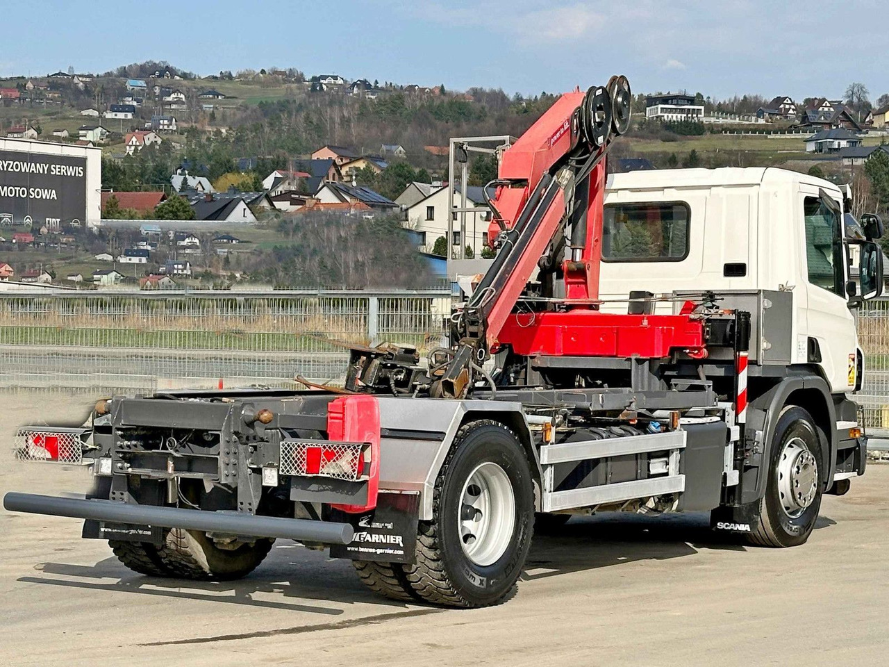Scania P 250 * HMF 635 K2 + FUNK * TOPZUSTAND - Caminhão grua: foto 3 Scania P 250 * HMF 635 K2 + FUNK * TOPZUSTAND - Caminhão grua: foto 3
