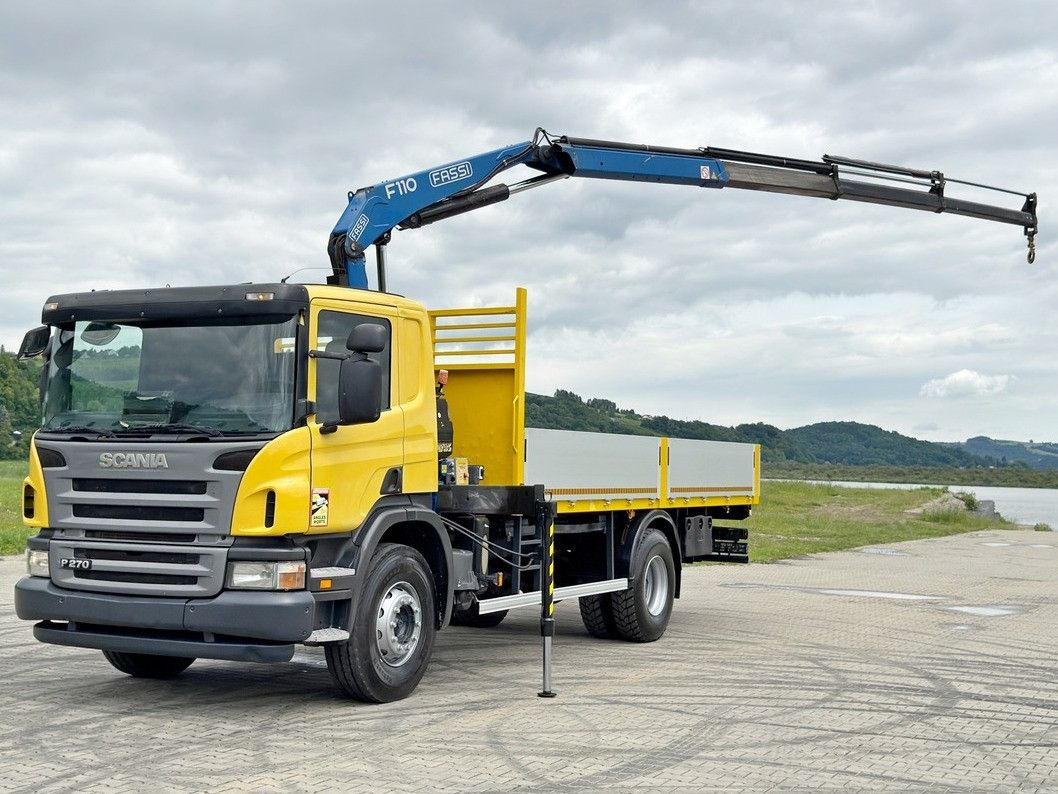 Scania P 270 * FASSI F110A.23 + FUNK * TOPZUSTAND - Caminhão grua: foto 2 Scania P 270 * FASSI F110A.23 + FUNK * TOPZUSTAND - Caminhão grua: foto 2