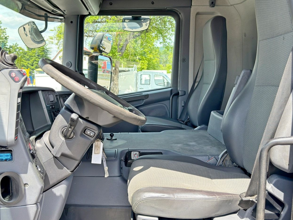 Caminhão polibenne, Caminhão grua Scania P 360 * ABROLLKIPPER * HIAB 111 BS -2 HIDUO/FUNK: foto 9