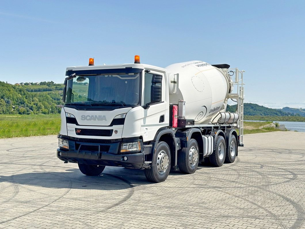 Scania P 410 XT * Betonmischer * 8x4 * TOPZUSTAND - Caminhão betoneira: foto 2 Scania P 410 XT * Betonmischer * 8x4 * TOPZUSTAND - Caminhão betoneira: foto 2