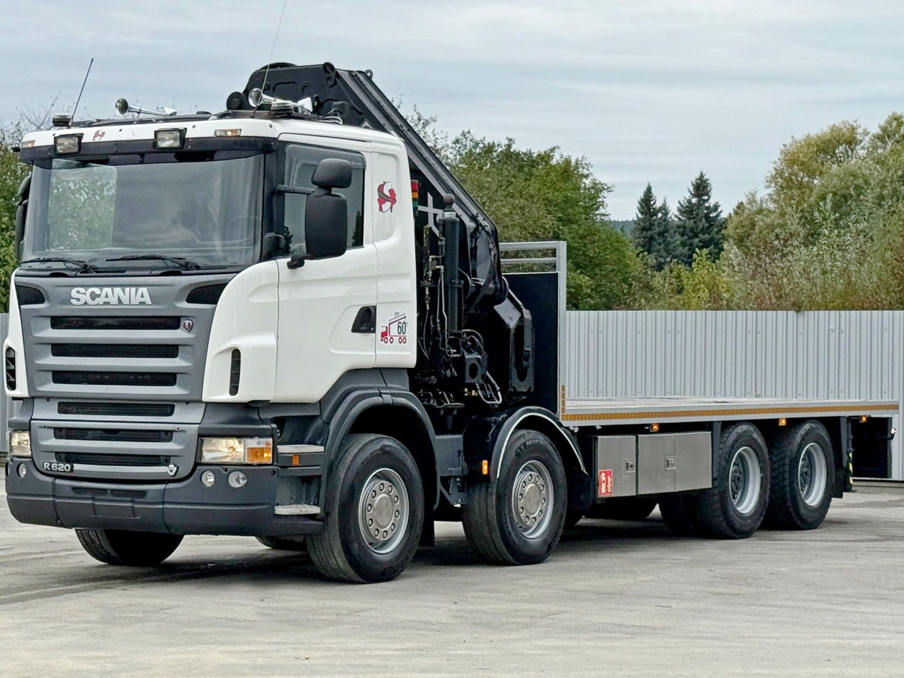 Scania R 620*PLATFORM 6,45m*HIAB 600 E - 9 + FUNK / 8x4 - Caminhão grua: foto 3 Scania R 620*PLATFORM 6,45m*HIAB 600 E - 9 + FUNK / 8x4 - Caminhão grua: foto 3