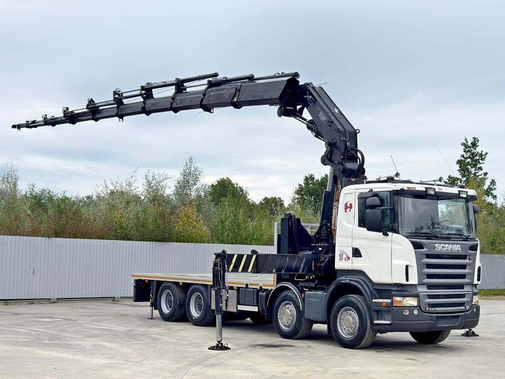 Scania R 620*PLATFORM 6,45m*HIAB 600 E - 9 + FUNK / 8x4 - Caminhão grua: foto 2 Scania R 620*PLATFORM 6,45m*HIAB 600 E - 9 + FUNK / 8x4 - Caminhão grua: foto 2