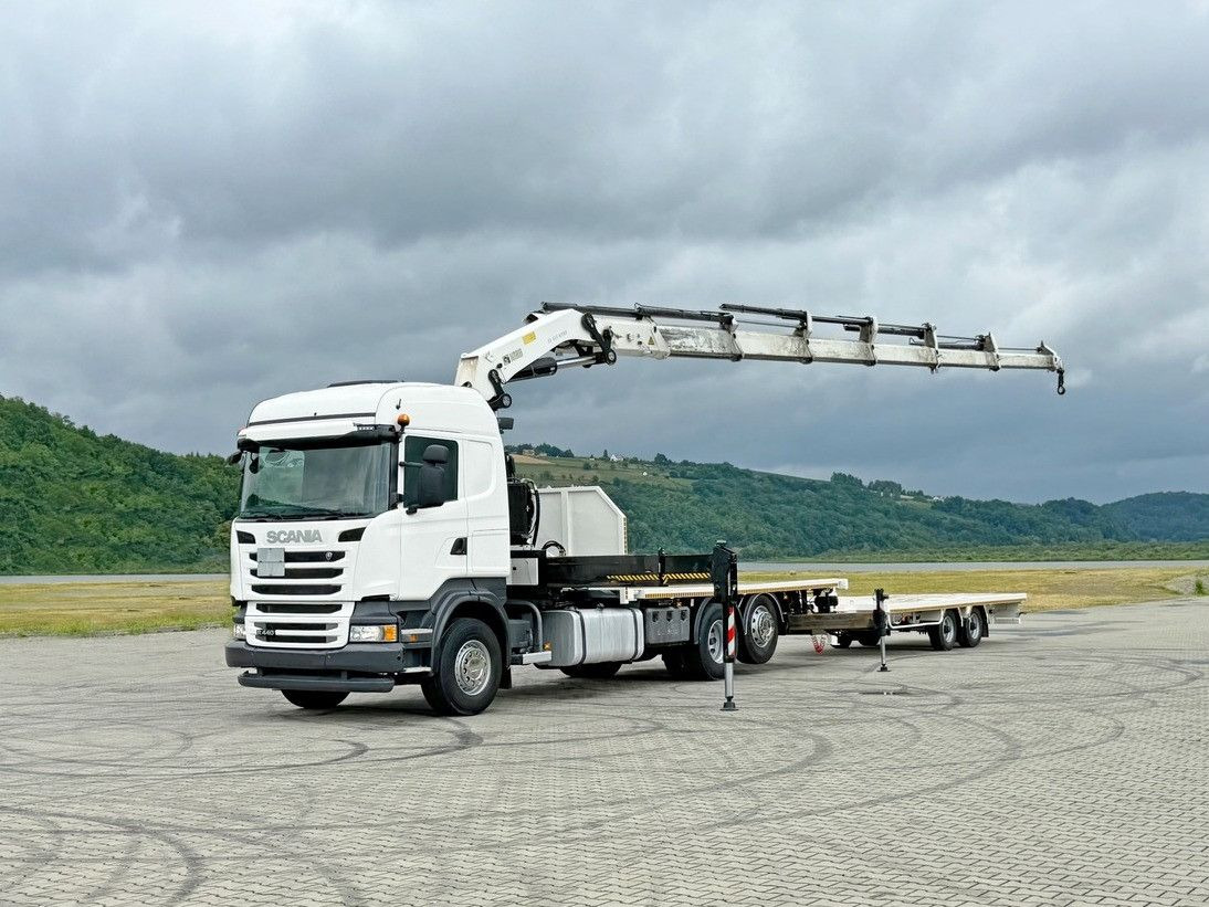 Scania R440 * HIAB 422 E-6 HIPRO + FUNK + Anhänger! 6x4 - Caminhão grua: foto 2 Scania R440 * HIAB 422 E-6 HIPRO + FUNK + Anhänger! 6x4 - Caminhão grua: foto 2