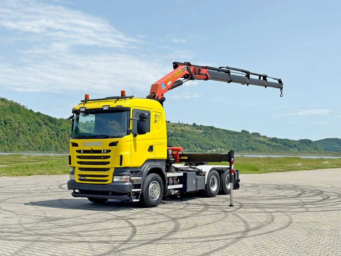 Scania R480 * Sattelzugmaschine + PK 27002 + FUNK /6x4 - Caminhão grua: foto 2 Scania R480 * Sattelzugmaschine + PK 27002 + FUNK /6x4 - Caminhão grua: foto 2