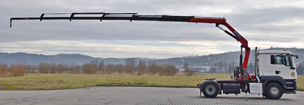 MAN TGS 18.500 Sattelzugmaschine + KRAN/FUNK MAN TGS 18.500 Sattelzugmaschine + KRAN/FUNK - Tractor: foto 5 MAN TGS 18.500 Sattelzugmaschine + KRAN/FUNK MAN TGS 18.500 Sattelzugmaschine + KRAN/FUNK - Tractor: foto 5