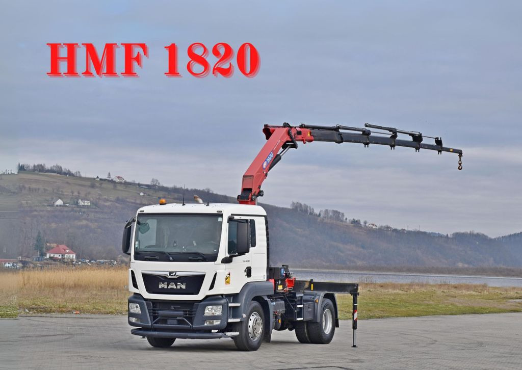 MAN TGS 18.500 Sattelzugmaschine + KRAN/FUNK MAN TGS 18.500 Sattelzugmaschine + KRAN/FUNK - Tractor: foto 1 MAN TGS 18.500 Sattelzugmaschine + KRAN/FUNK MAN TGS 18.500 Sattelzugmaschine + KRAN/FUNK - Tractor: foto 1