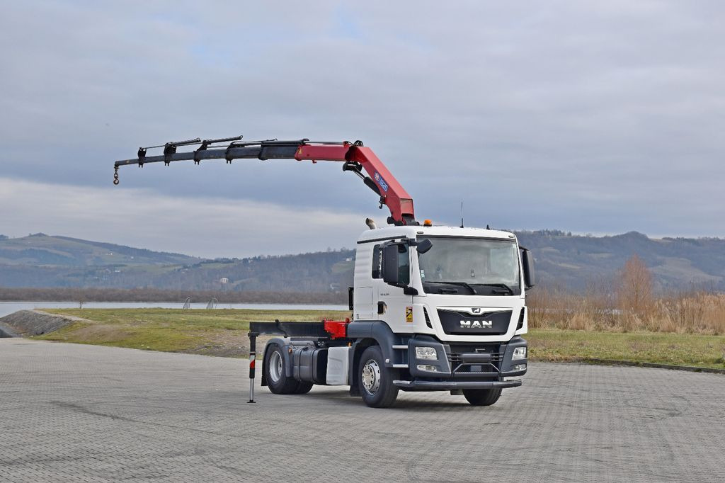 MAN TGS 18.500 Sattelzugmaschine + KRAN/FUNK - Tractor: foto 2 MAN TGS 18.500 Sattelzugmaschine + KRAN/FUNK - Tractor: foto 2