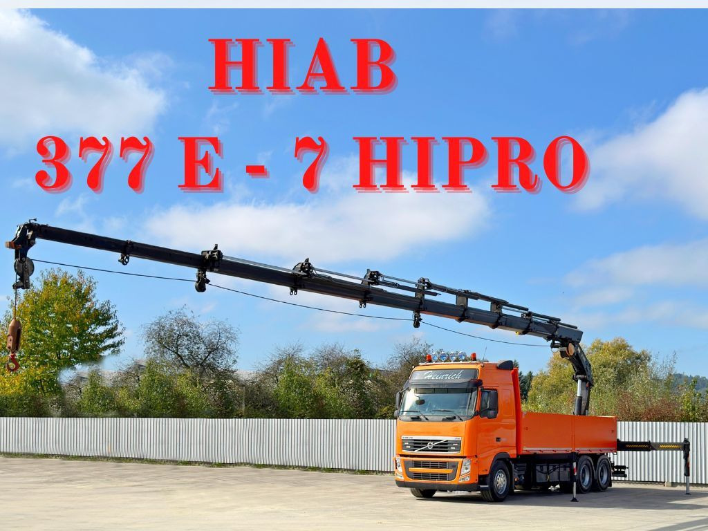 Volvo FH 460 * HIAB 377 E - 7 HIPRO + FUNK * 6x4 - Caminhão grua: foto 1 Volvo FH 460 * HIAB 377 E - 7 HIPRO + FUNK * 6x4 - Caminhão grua: foto 1