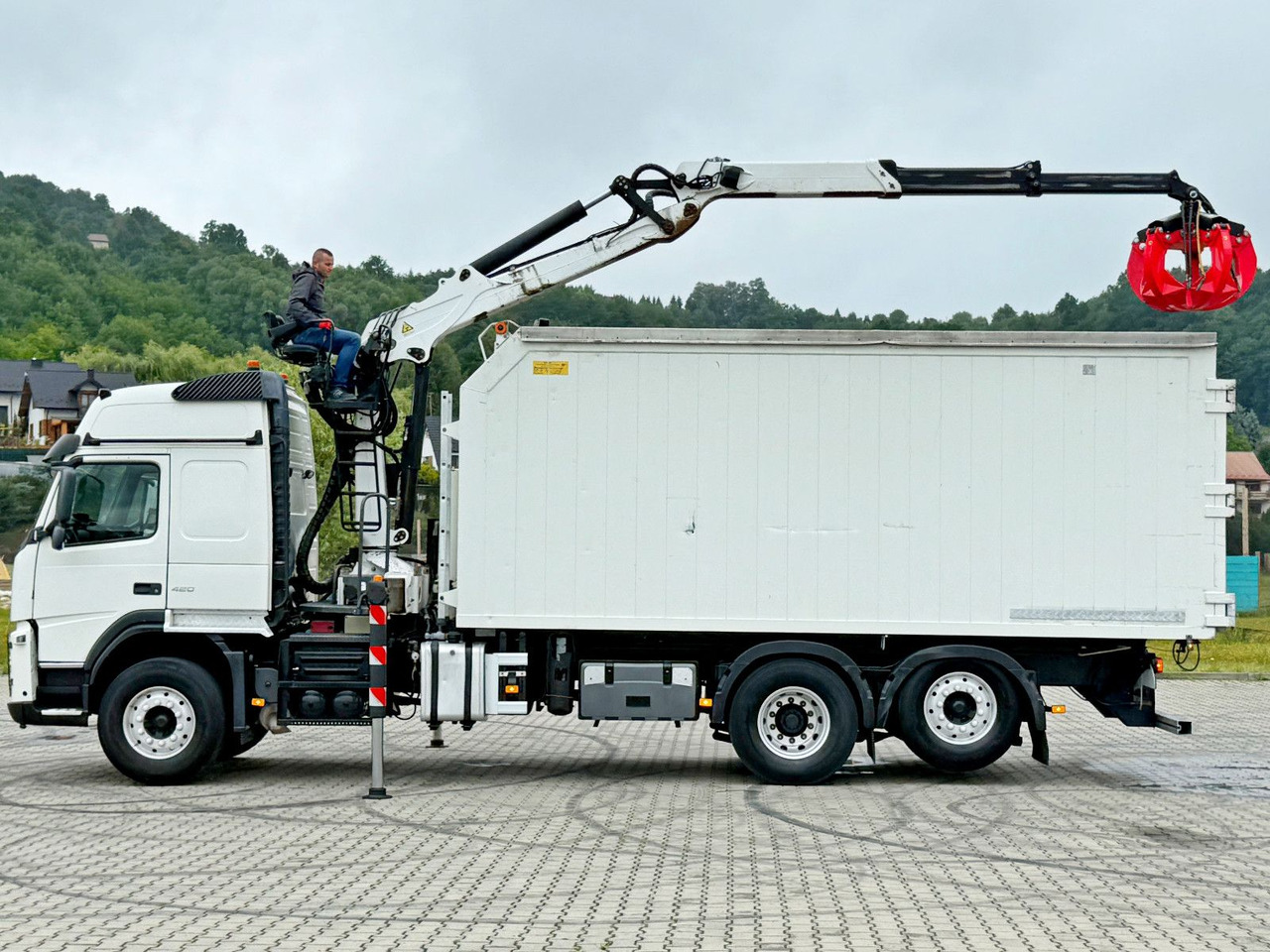 Volvo FM 420 Kipper 6,20 m * EPSILON Q150L75 *TOP - Caminhão polibenne, Caminhão grua: foto 5 Volvo FM 420 Kipper 6,20 m * EPSILON Q150L75 *TOP - Caminhão polibenne, Caminhão grua: foto 5