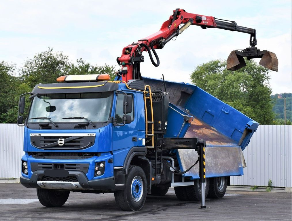 Volvo FMX 370 Kipper 4,90m *EPSILON Q150Z/FUNK*6x4 - Caminhão grua, Caminhão basculante: foto 3 Volvo FMX 370 Kipper 4,90m *EPSILON Q150Z/FUNK*6x4 - Caminhão grua, Caminhão basculante: foto 3
