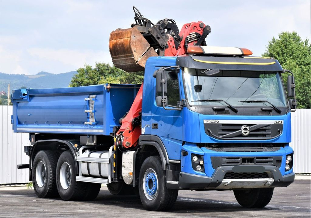 Volvo FMX 370 Kipper 4,90m *EPSILON Q150Z/FUNK*6x4 - Caminhão grua, Caminhão basculante: foto 4 Volvo FMX 370 Kipper 4,90m *EPSILON Q150Z/FUNK*6x4 - Caminhão grua, Caminhão basculante: foto 4
