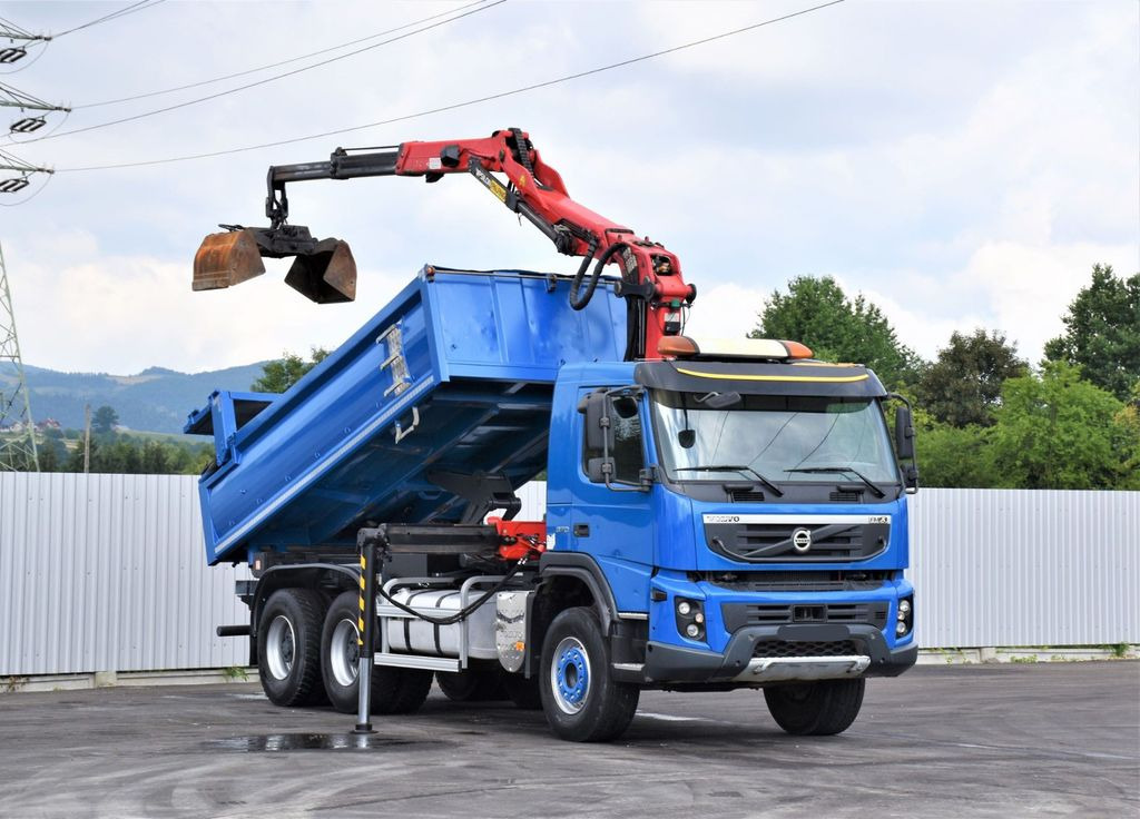 Volvo FMX 370 Kipper 4,90m *EPSILON Q150Z/FUNK*6x4 - Caminhão grua, Caminhão basculante: foto 2 Volvo FMX 370 Kipper 4,90m *EPSILON Q150Z/FUNK*6x4 - Caminhão grua, Caminhão basculante: foto 2