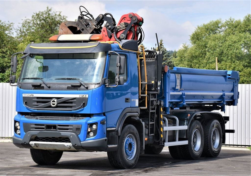 Volvo FMX 370 Kipper 4,90m *EPSILON Q150Z/FUNK*6x4 - Caminhão grua, Caminhão basculante: foto 5 Volvo FMX 370 Kipper 4,90m *EPSILON Q150Z/FUNK*6x4 - Caminhão grua, Caminhão basculante: foto 5