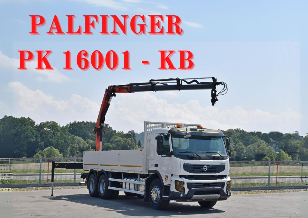 Volvo FMX 370 PRITSCHE 6,60m *PK 16001 - KB+FUNK/6x4 - Caminhão grua, Caminhão basculante: foto 1 Volvo FMX 370 PRITSCHE 6,60m *PK 16001 - KB+FUNK/6x4 - Caminhão grua, Caminhão basculante: foto 1