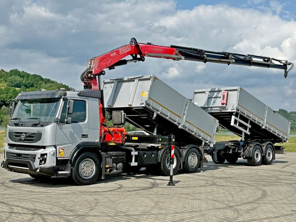 Volvo FMX 420* FASSI F275.2.25 + FUNK + Anhänger / TOP - Caminhão grua: foto 2 Volvo FMX 420* FASSI F275.2.25 + FUNK + Anhänger / TOP - Caminhão grua: foto 2