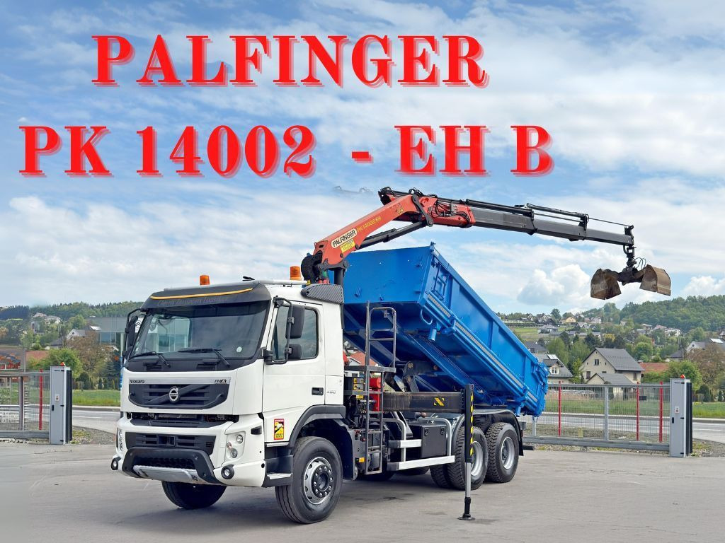 Volvo FMX 450 Kipper 5,15m * PK 14002-EH B * 6x4 * TOP - Caminhão grua: foto 1 Volvo FMX 450 Kipper 5,15m * PK 14002-EH B * 6x4 * TOP - Caminhão grua: foto 1