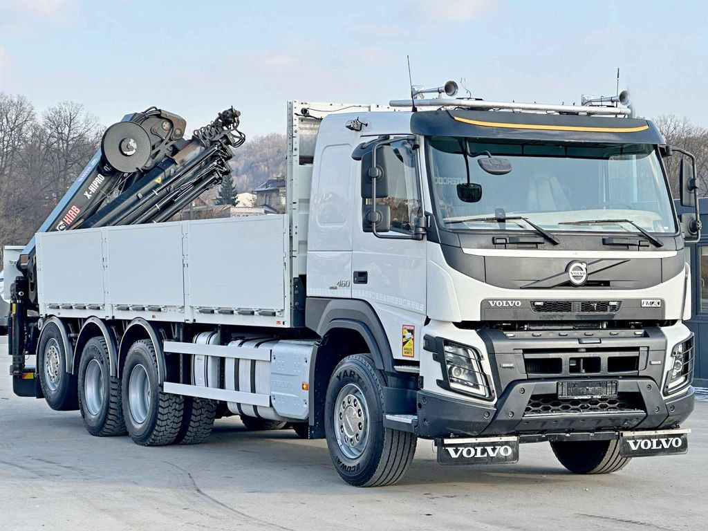 Volvo FMX 460 HIAB X - HIPRO 302 EP - 5 + FUNK/ 8x4 - Caminhão grua, Camião de caixa aberta/ Plataforma: foto 4 Volvo FMX 460 HIAB X - HIPRO 302 EP - 5 + FUNK/ 8x4 - Caminhão grua, Camião de caixa aberta/ Plataforma: foto 4