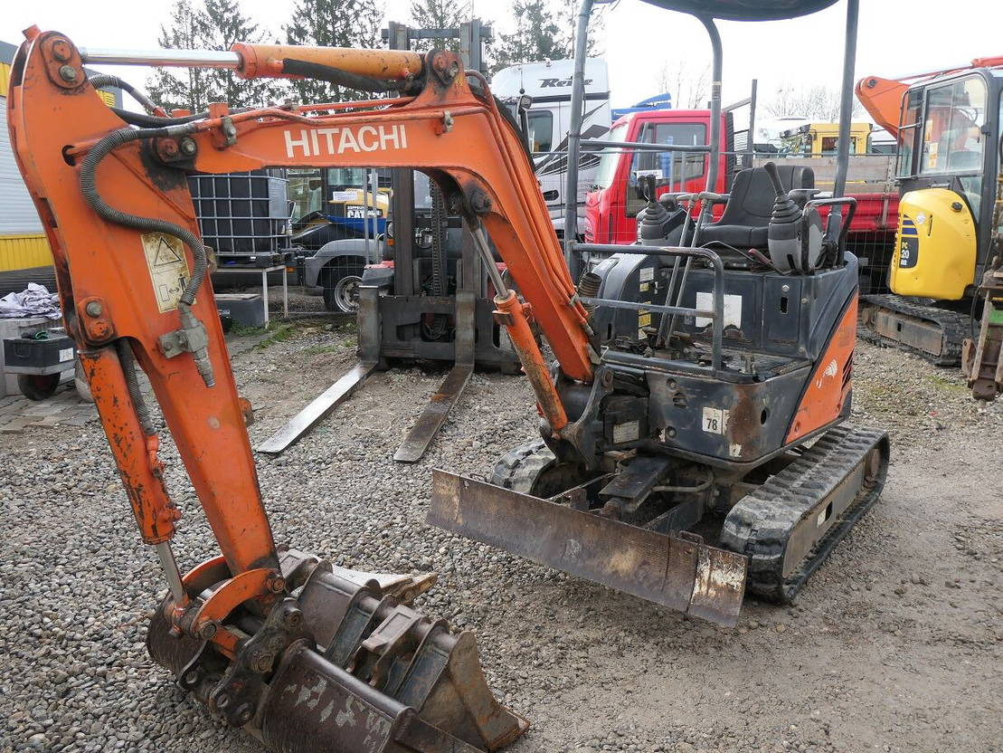 Hitachi ZX17 U-2 - Mini escavadeira: foto 4 Hitachi ZX17 U-2 - Mini escavadeira: foto 4