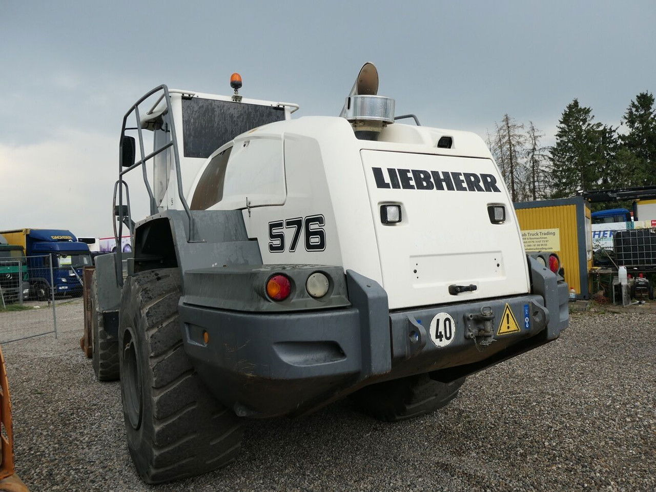 Carregadeira de rodas Liebherr L 576: foto 6