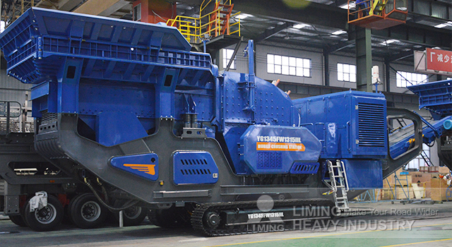 Liming Crawler Mounted Mobile Impact Crusher Equipement - Britador de impacto: foto 1 Liming Crawler Mounted Mobile Impact Crusher Equipement - Britador de impacto: foto 1