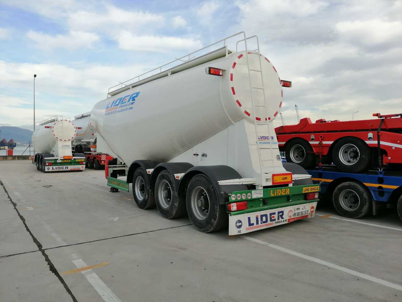 Semirreboque tanque para transporte de cemento nuevo LIDER 2022 MODEL NEW CEMENT TANKER: foto 16
