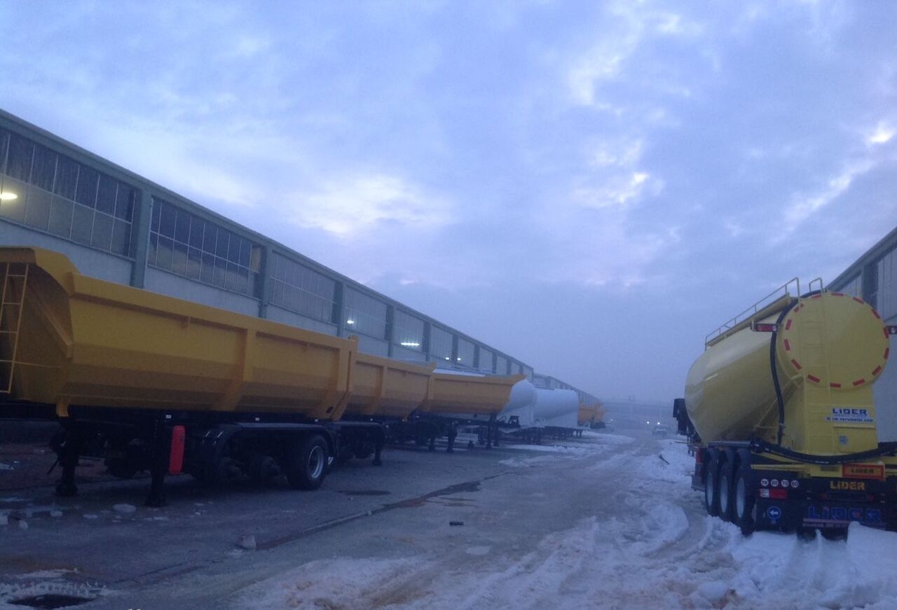 Semirreboque tanque para transporte de cemento nuevo LIDER 2022 year new Slurry Tanker Farmer Agriculture Field Tanker: foto 12