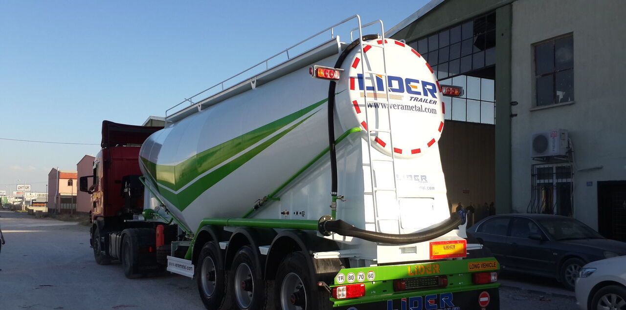 Semirreboque tanque para transporte de cemento nuevo LIDER 2022 year new Slurry Tanker Farmer Agriculture Field Tanker: foto 8