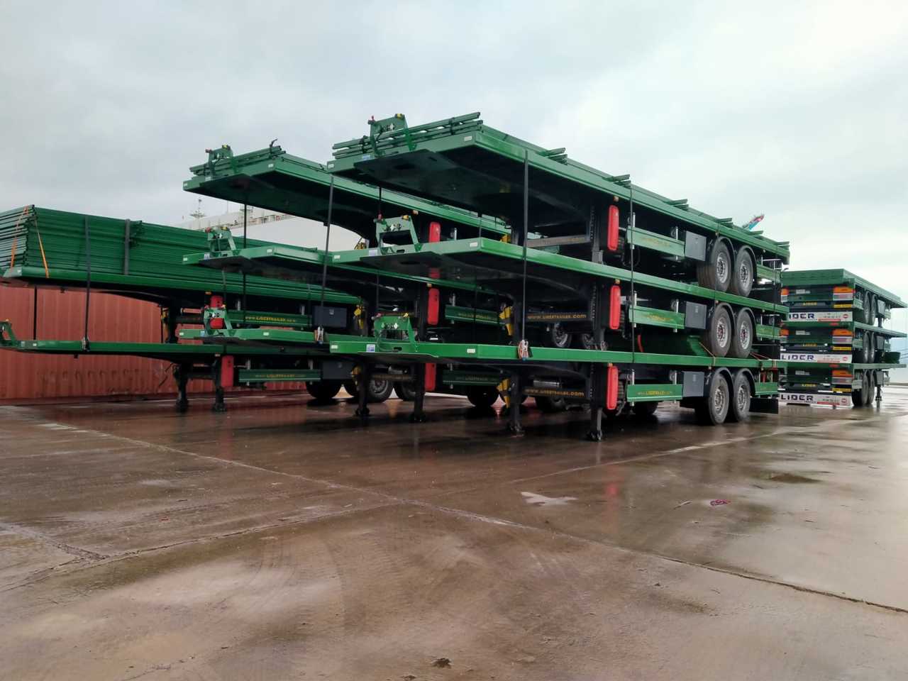 LIDER 2024 MODEL NEW DIRECTLY FROM MANUFACTURER FACTORY AVAILABLE READY - Semireboque transportador de contêineres/ Caixa móvel: foto 1 LIDER 2024 MODEL NEW DIRECTLY FROM MANUFACTURER FACTORY AVAILABLE READY - Semireboque transportador de contêineres/ Caixa móvel: foto 1
